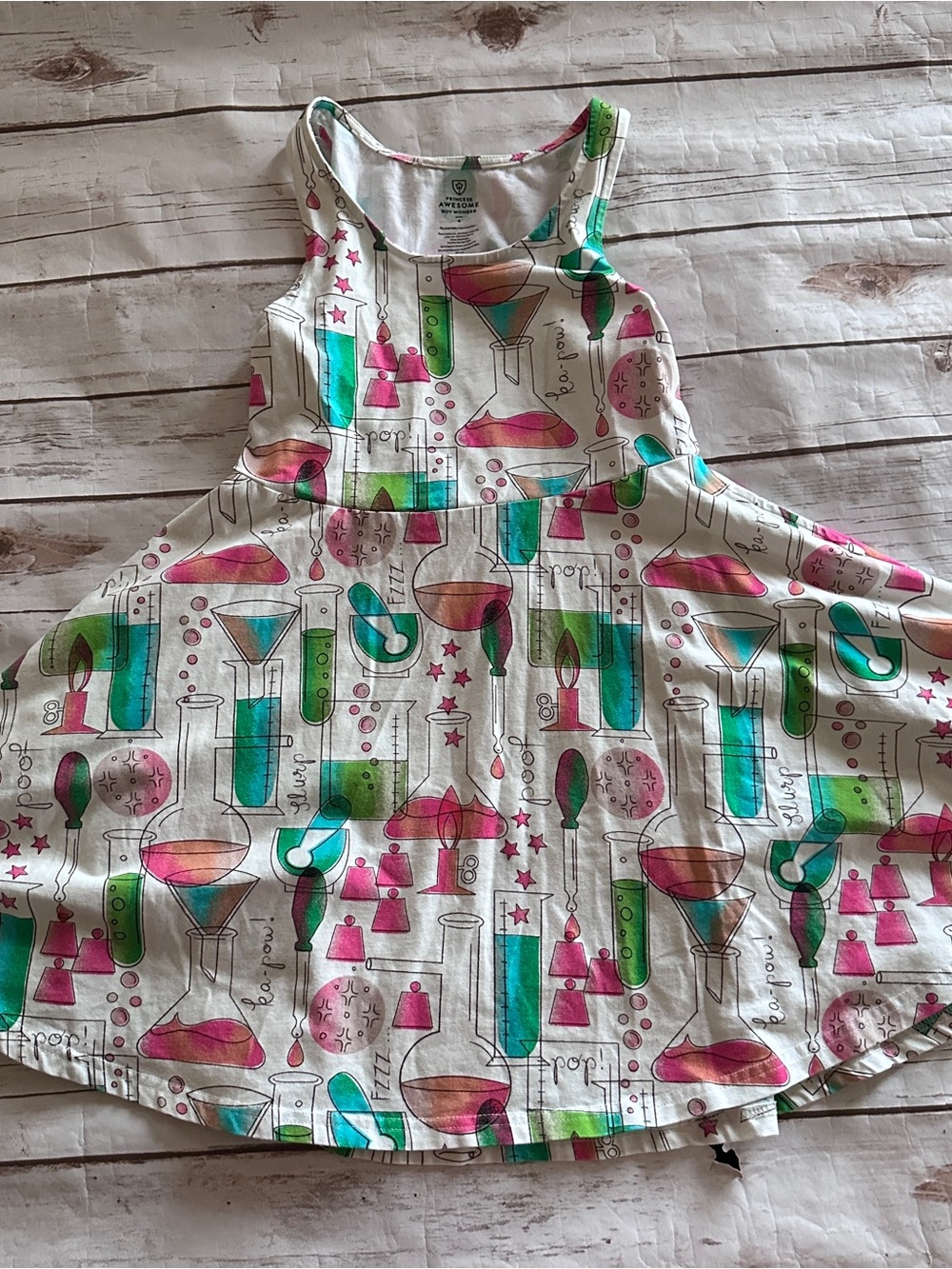 Princess Awesome science dress